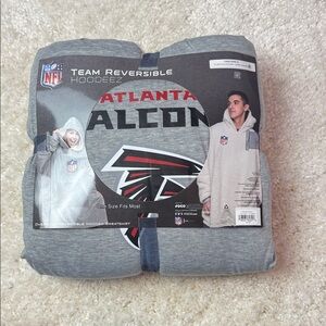 NFL Atlanta Falcons Gray Reversible Hoodie